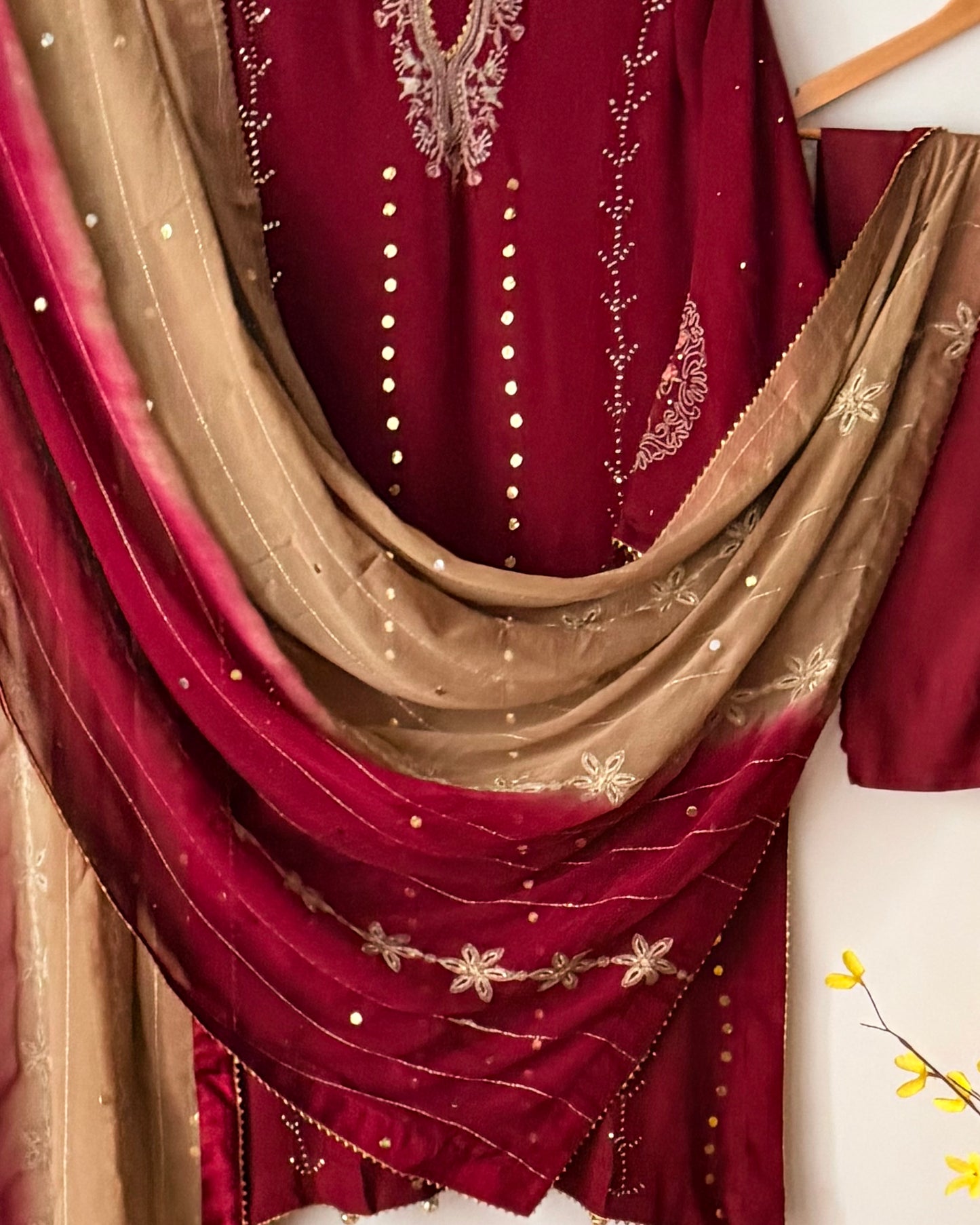 Kamdani chiffon suit - Nureh