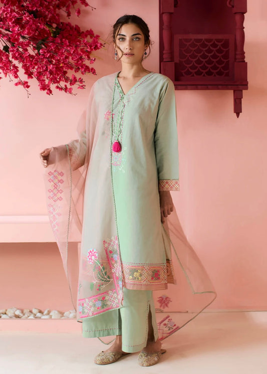 3pc Embroided suit- Mishka by Misha lakhani