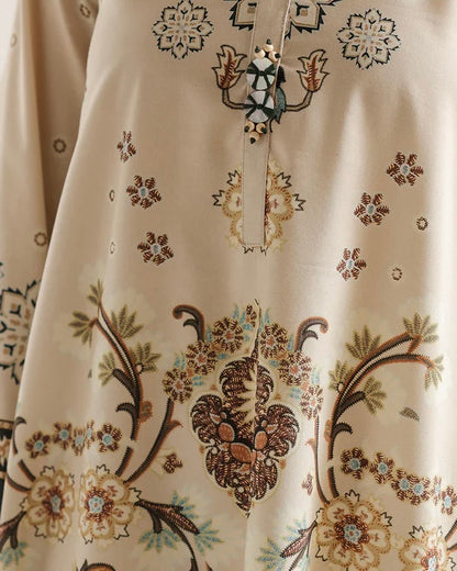 Printed  kaftan