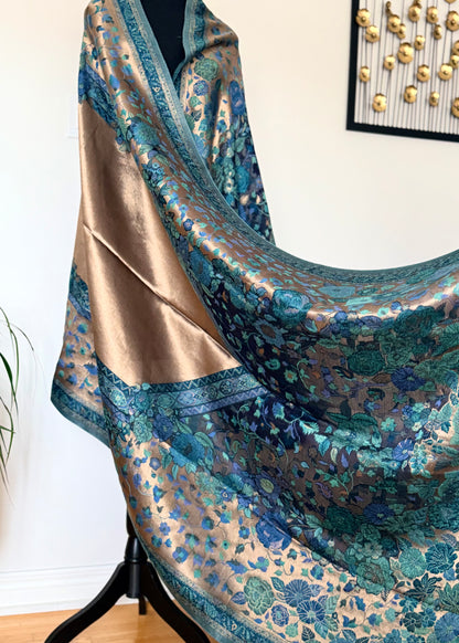 Moonlight Kani pashmina shawl