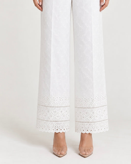 Cotton Embroidered pants