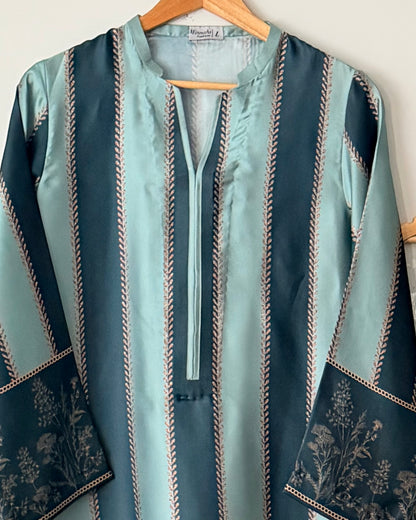 Printed silk