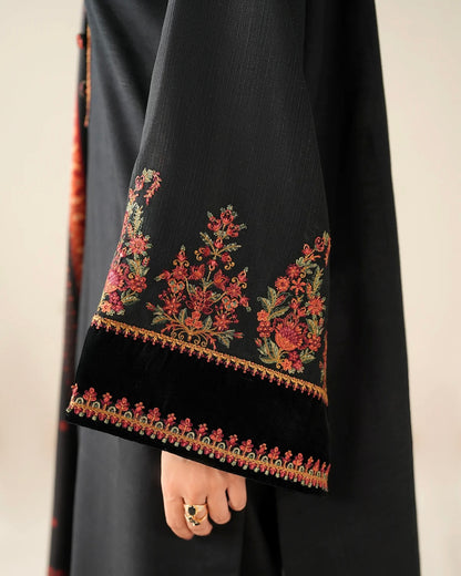Light khaddar suit- Baroque