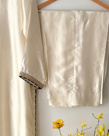 Sheesha silk suit
