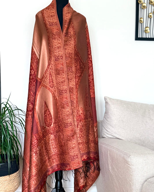 Moonlight Kani silk shawl