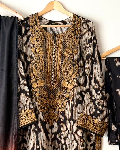 Viscose suit - Barroque