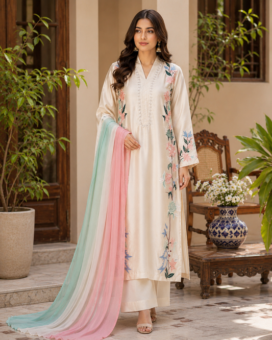 Noor mahal - Sheesha silk