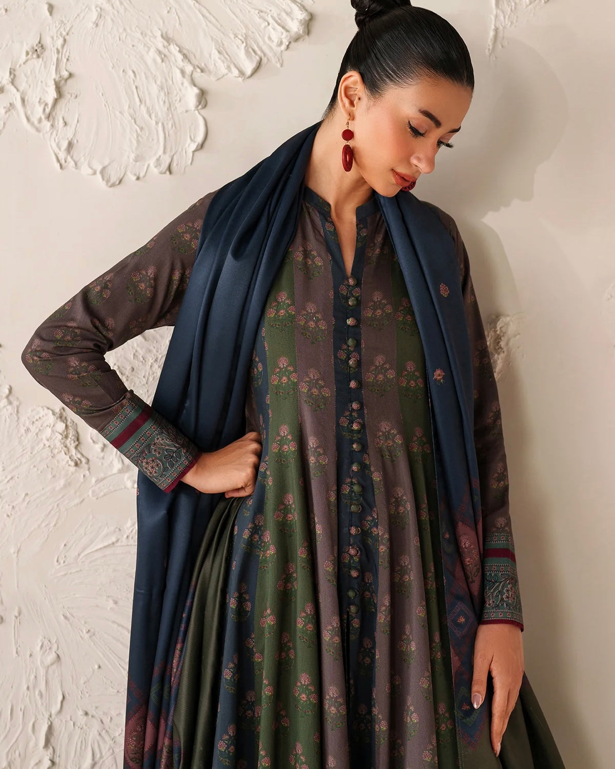 Printed viscose dress - Baroque