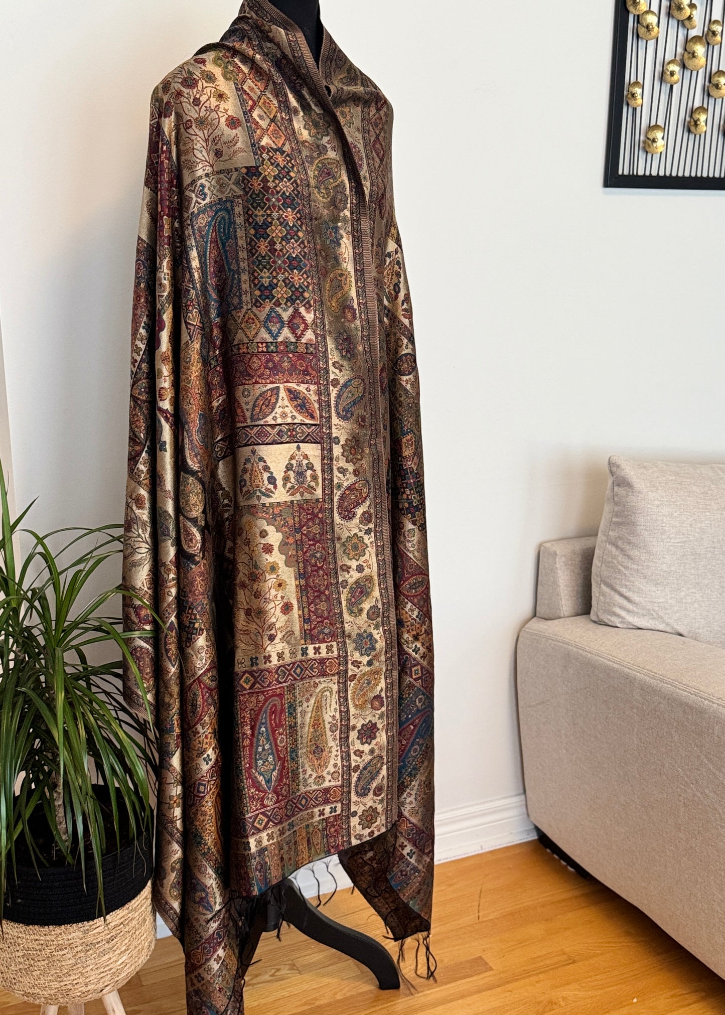 Moonlight Kani pashmina shawl