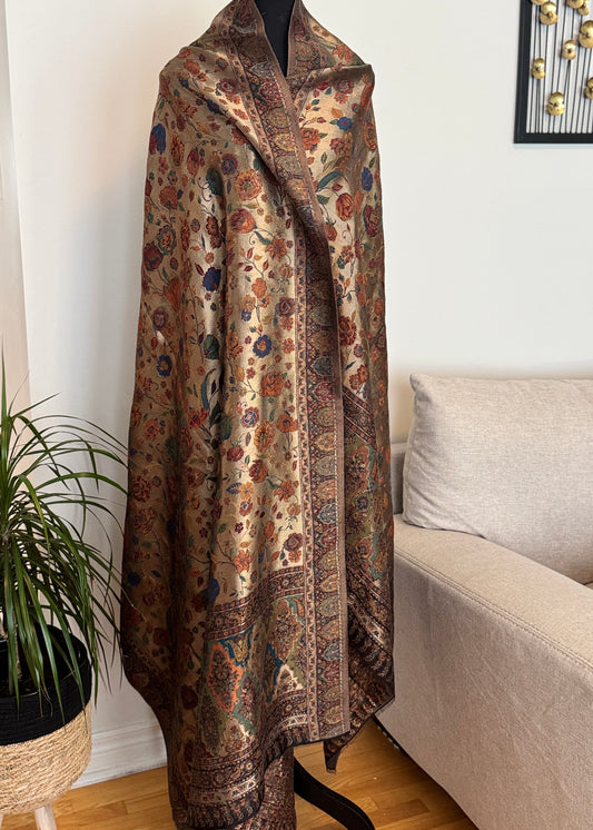 Moonlight Kani pashmina shawl