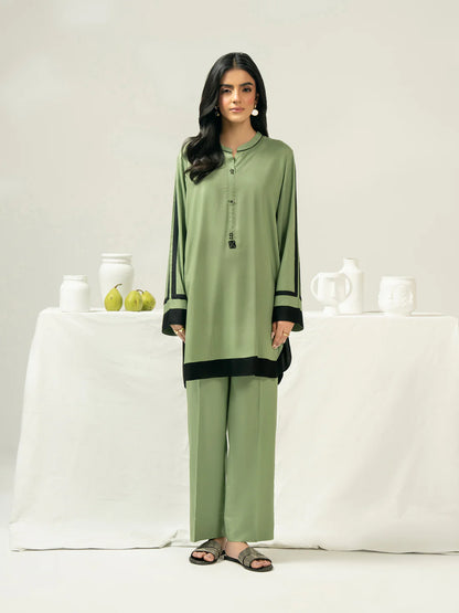 Viscose cord set - Limelight