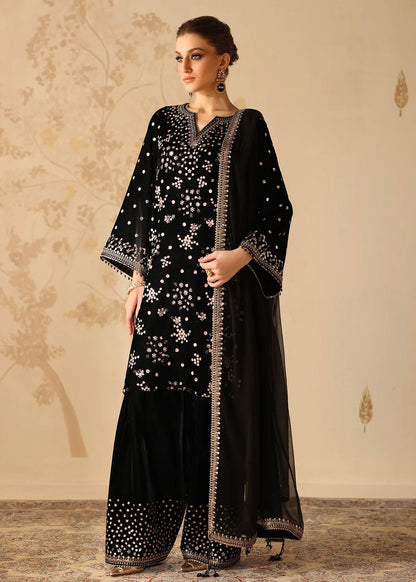 Velvet embroidered suit - Baroque