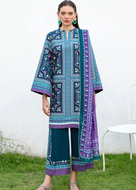 Digital printed lawn 07 - Basic