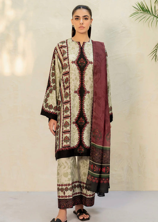 Digital printed lawn 05 - Basic