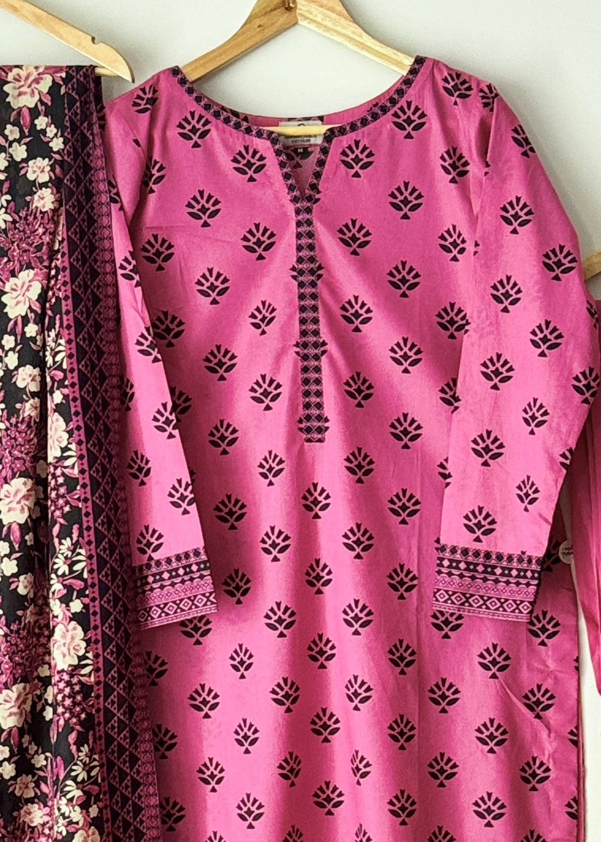 Printed lawn suit 06 - SAPPHIRE