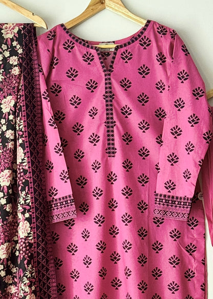 Printed lawn suit 06 - SAPPHIRE