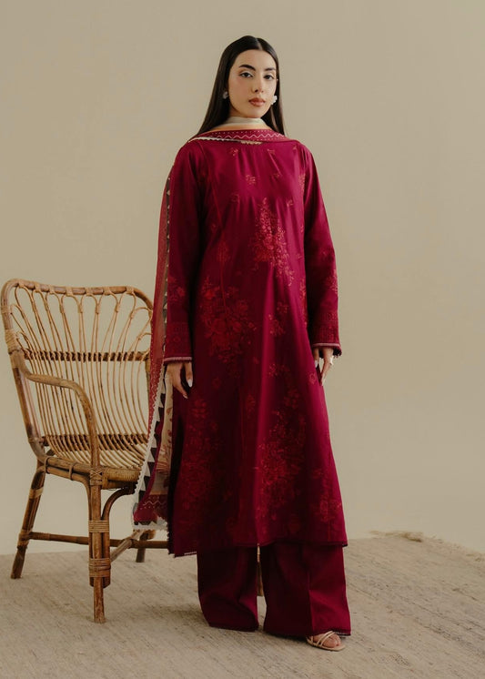MLawn embroidered suit- Zara Shahjahan