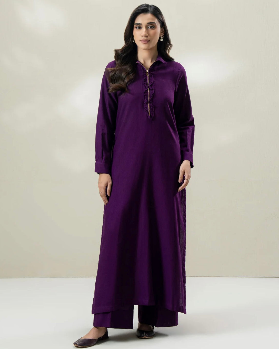 Khaddar suit - Limelight