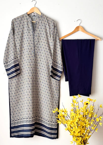 Printed georgette - basic 2pc