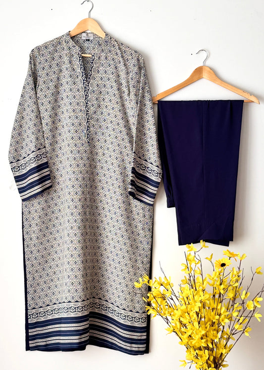 Printed georgette - basic 2pc