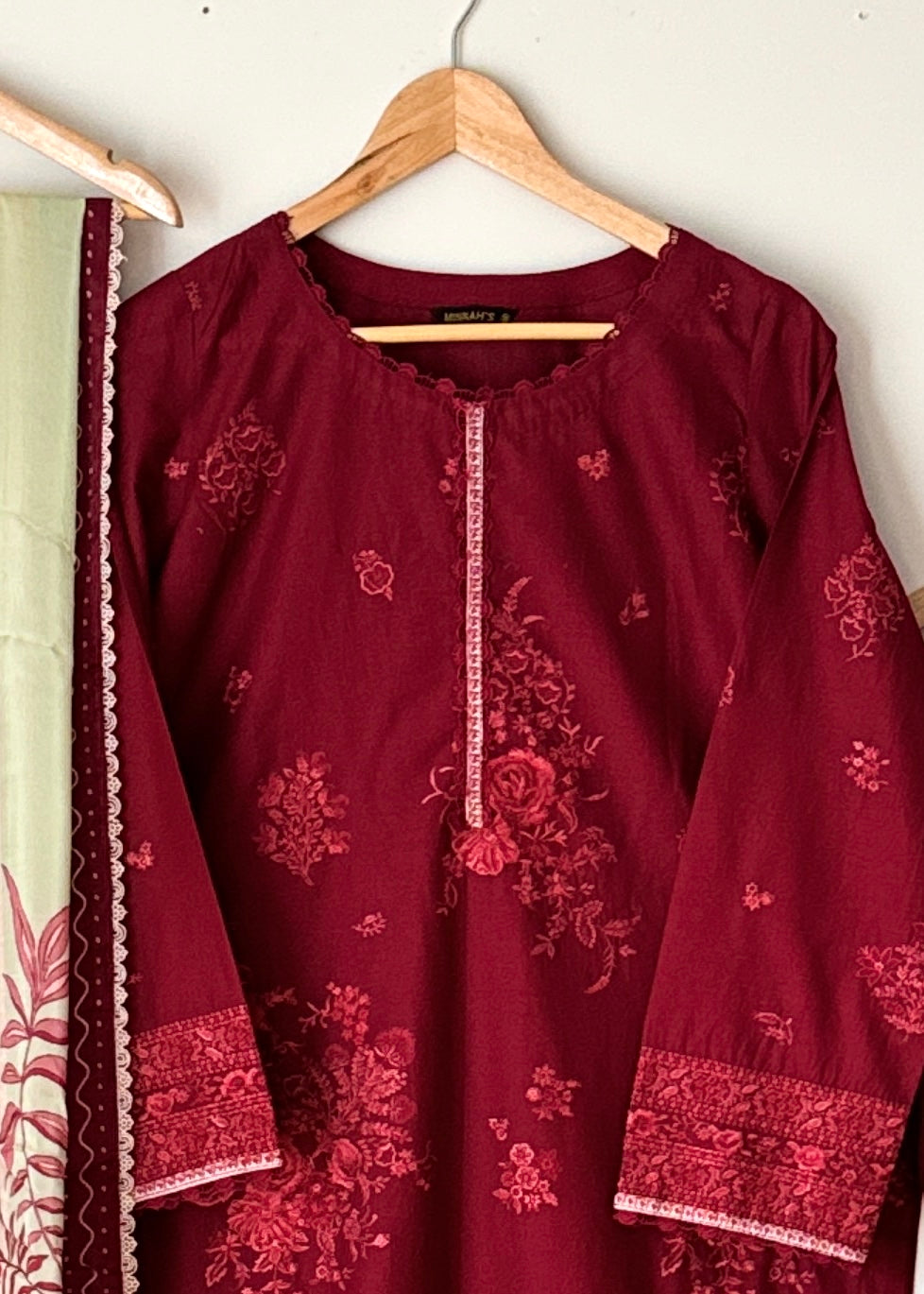 MLawn embroidered suit- Zara Shahjahan