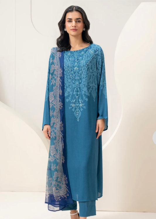 Grip embroidered dress- Limelight