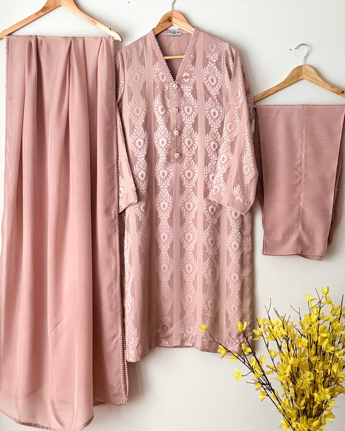 Self silk Jaquard