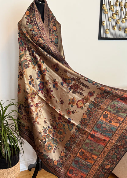Moonlight Kani pashmina shawl