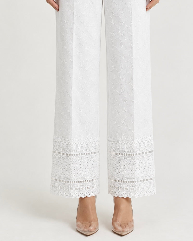 Cotton Embroidered pants
