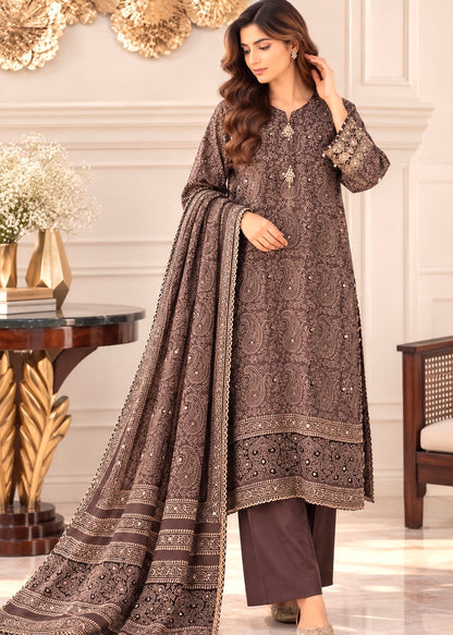 Ajrak Kamdani silk suit