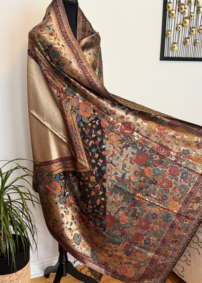 Moonlight Kani pashmina shawl