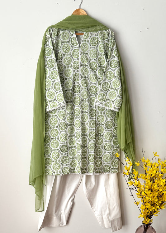 Embroidered suit- Basic