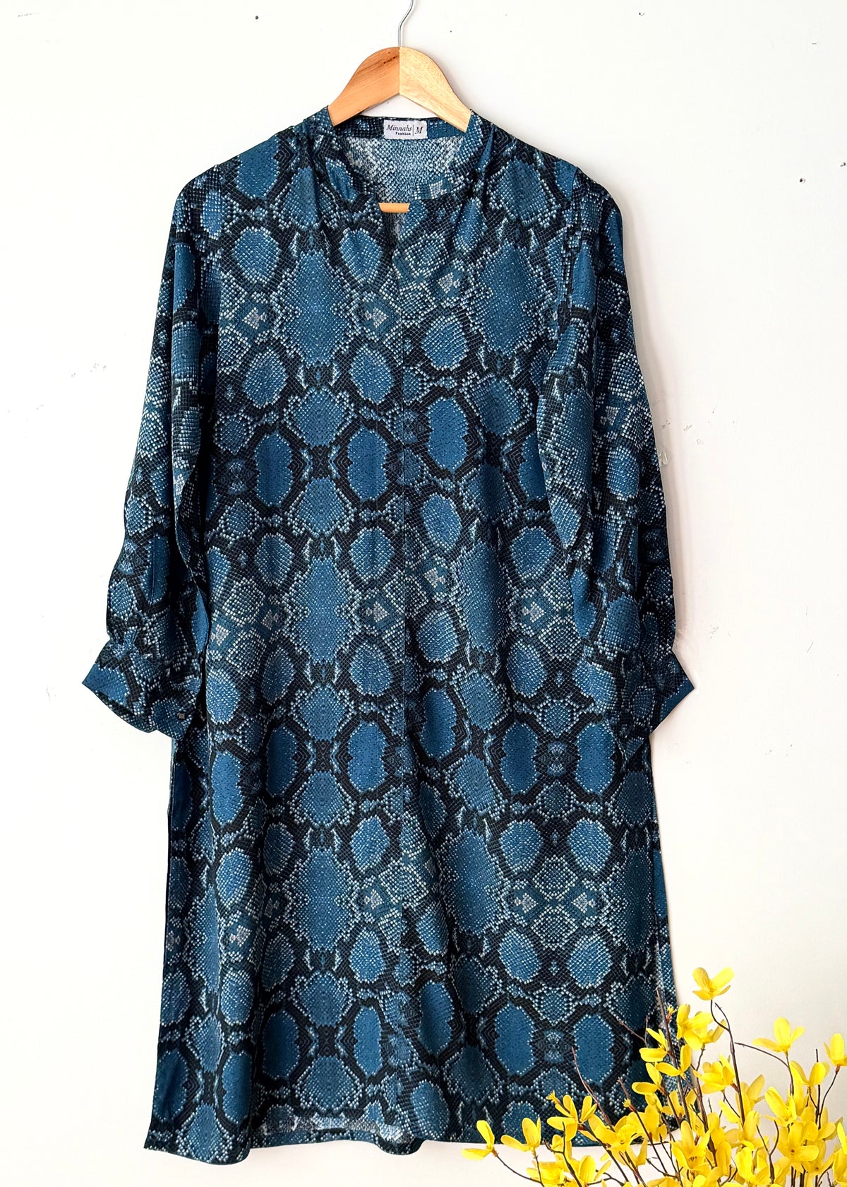 Printed georgette shirt