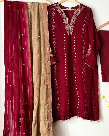 Kamdani chiffon suit - Nureh