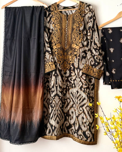 Viscose suit - Barroque