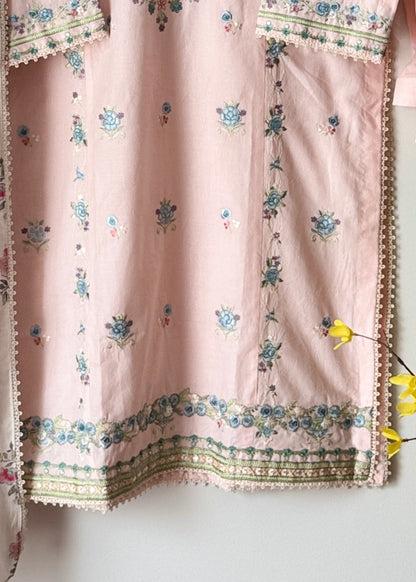 Lawn embroidered suit- Zara Shahjahan
