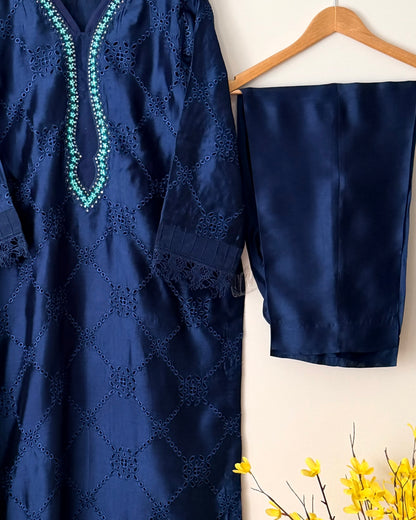 Daastan - Embroidered  sheesha silk