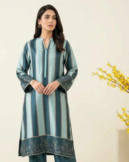 Printed silk