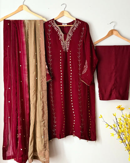 Kamdani chiffon suit - Nureh