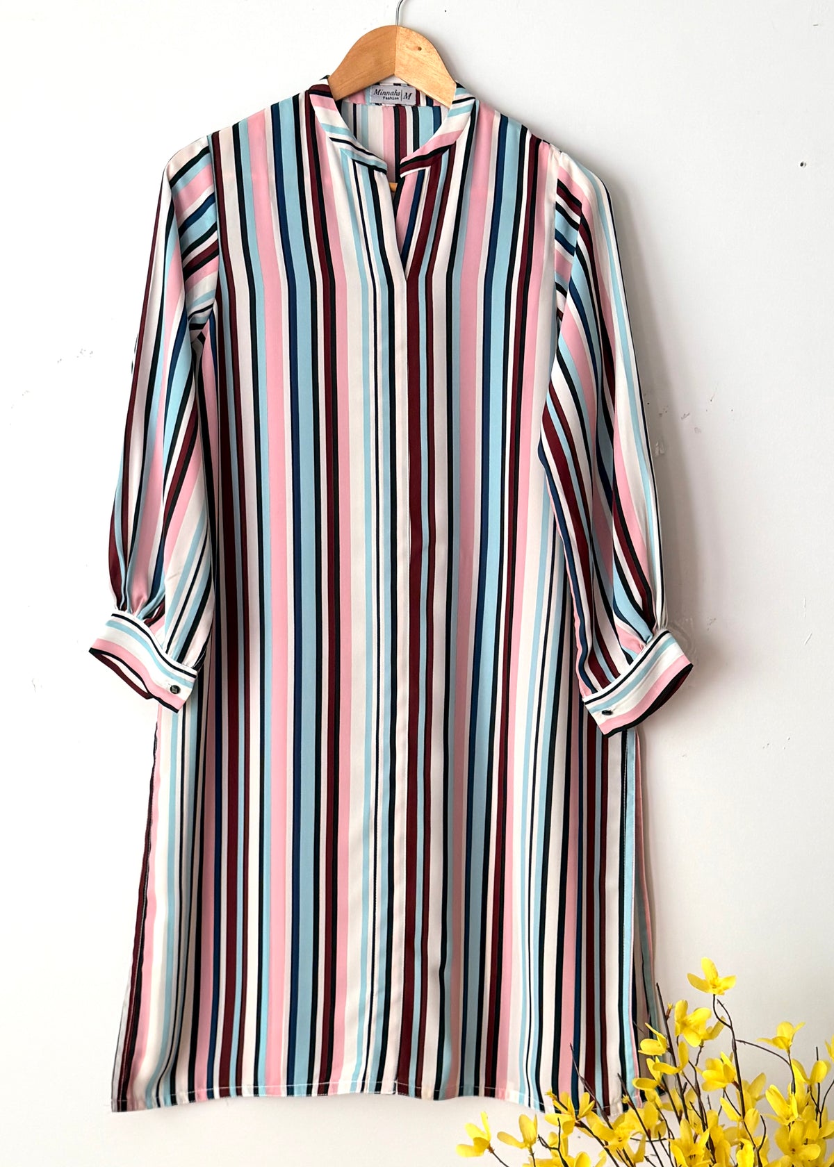 Printed georgette shirt