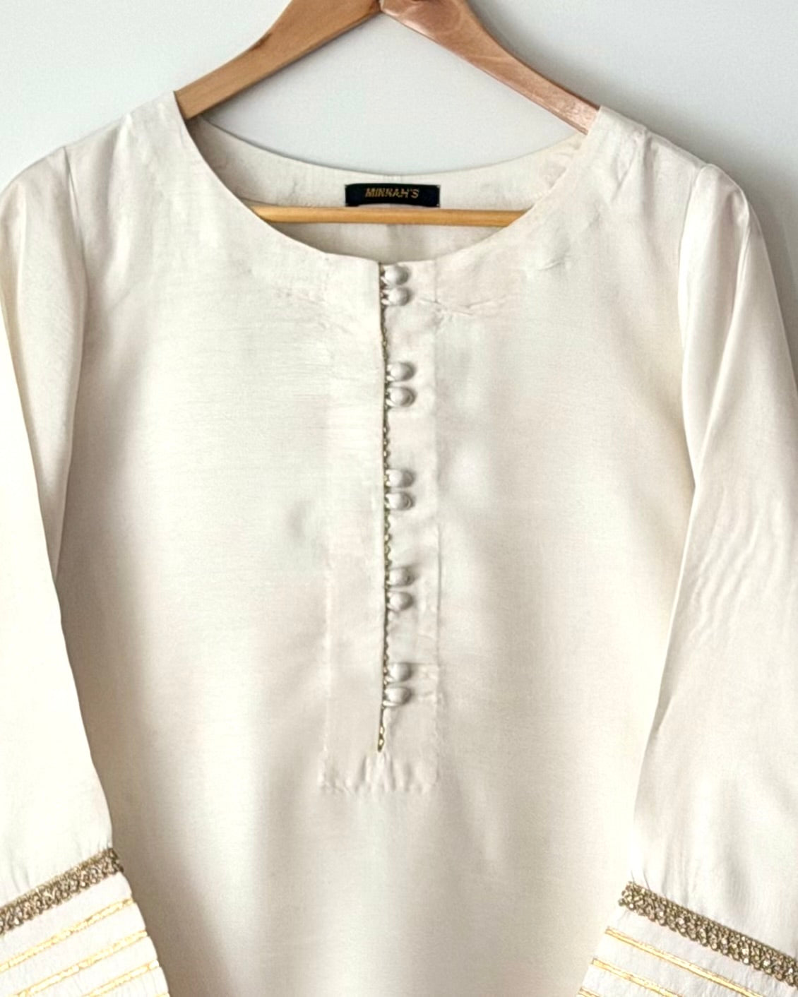 Pearl B - Korean raw silk