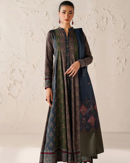 Printed viscose dress - Baroque