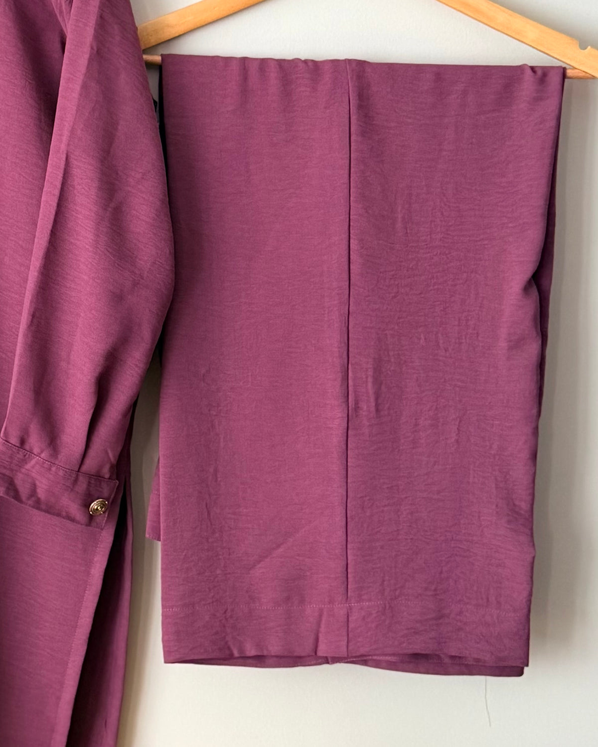 Cloud textured drape - Rose