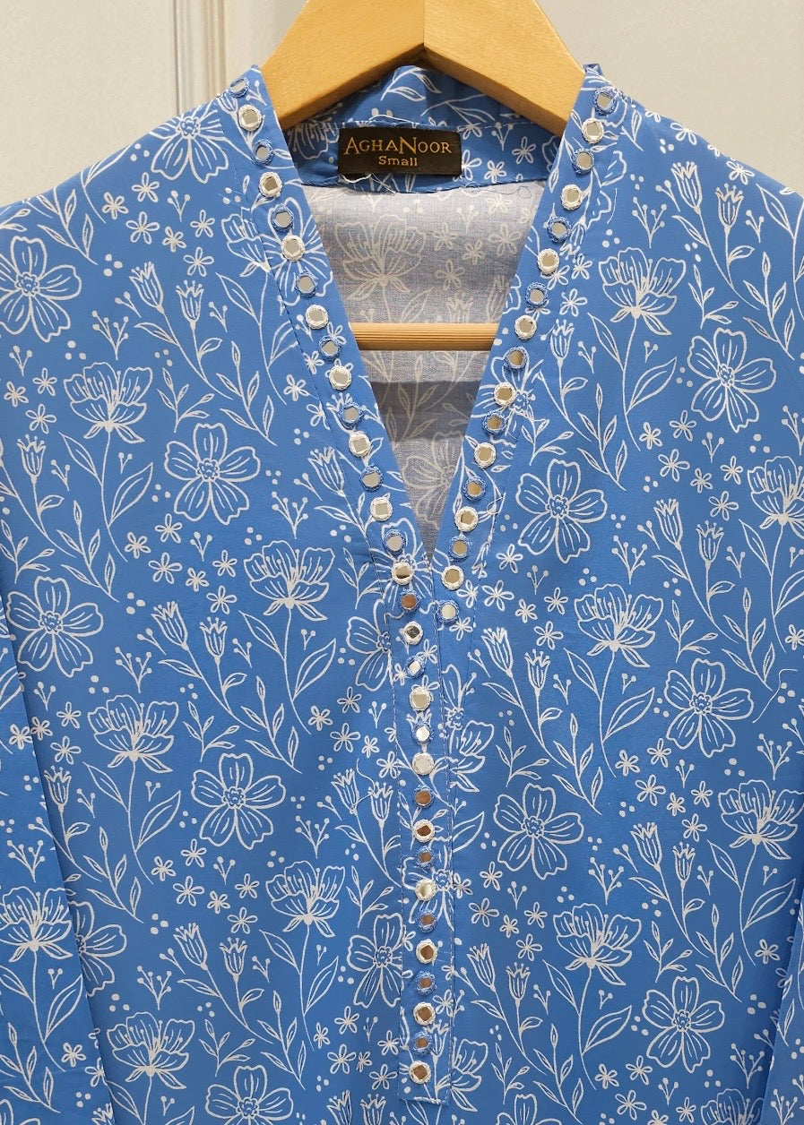 Cambric shirt - Agha noor