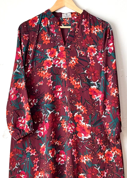 Printed georgette - Modest wear