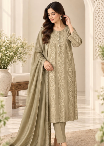 Self silk Jaquard
