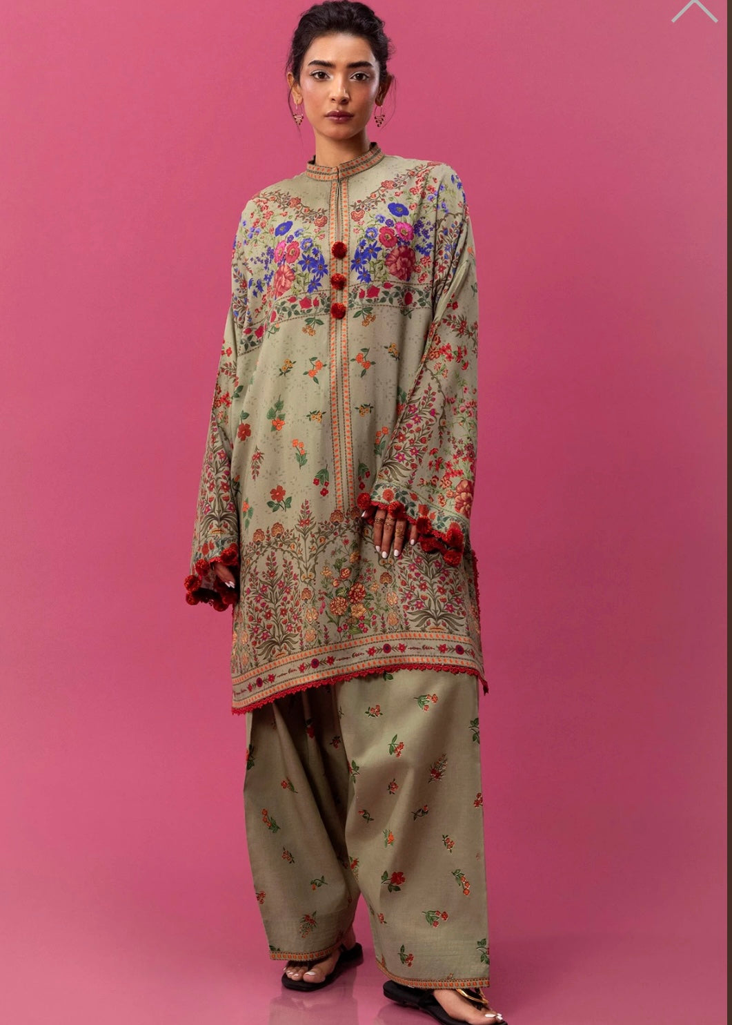 Linen suit - sana safinaz