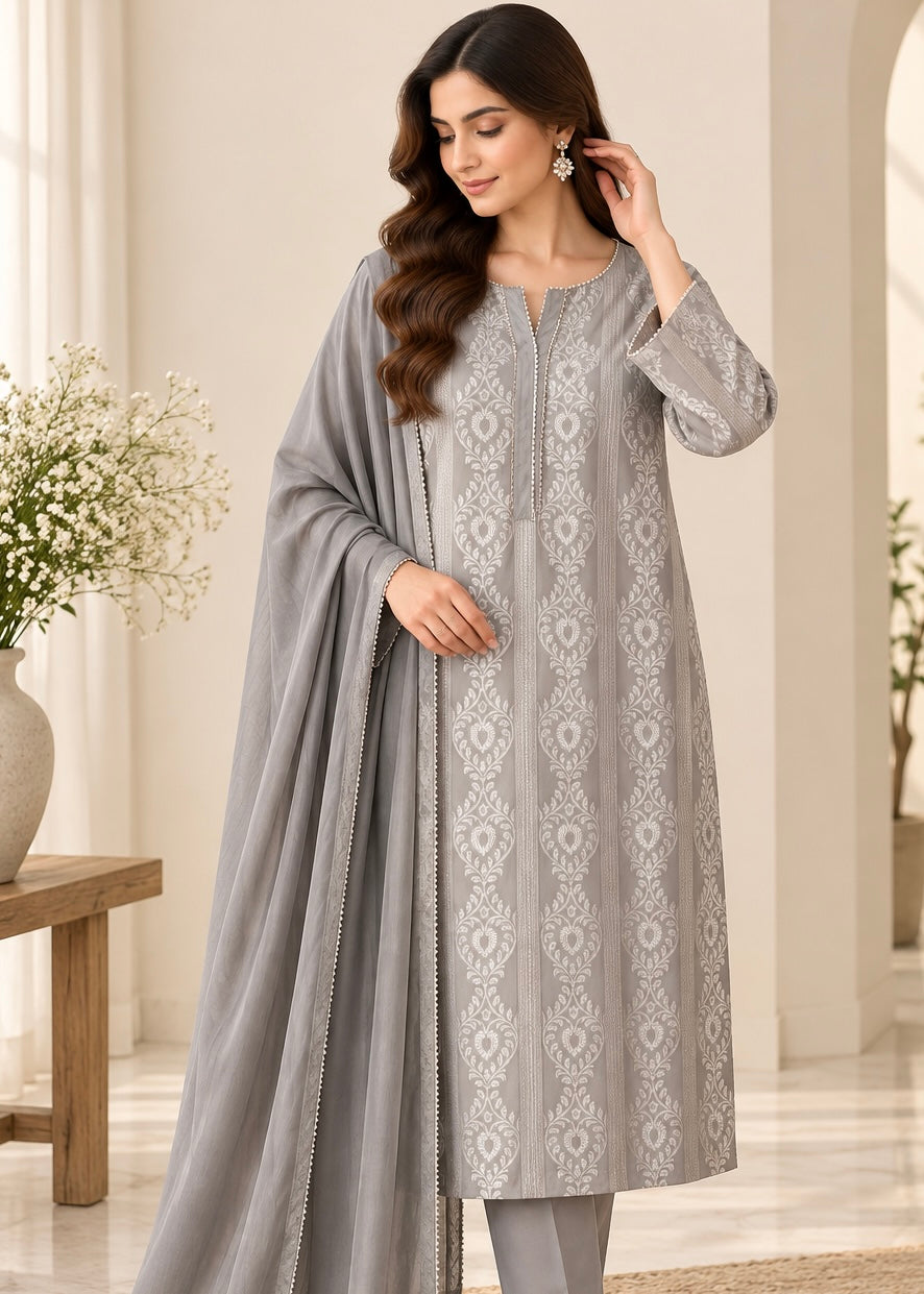 Self silk Jaquard