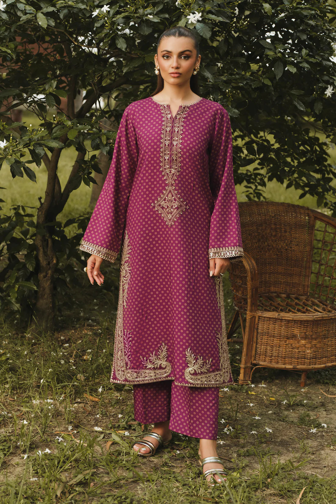 Viscose Embroided- Xenia