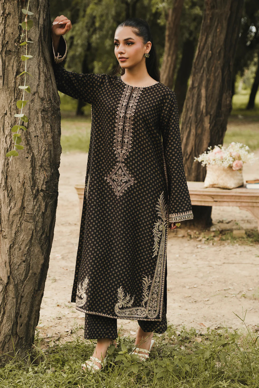 Viscose Embroided- Xenia